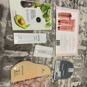 Skin care samples (Sephora)